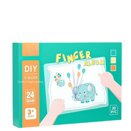 TinyArtists™ Non-Toxic Finger Paint Stamp Kit