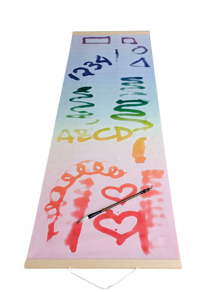 WonderDraw® Rainbow Reusable Water Writing Cloth + Get a FREE water cu ...