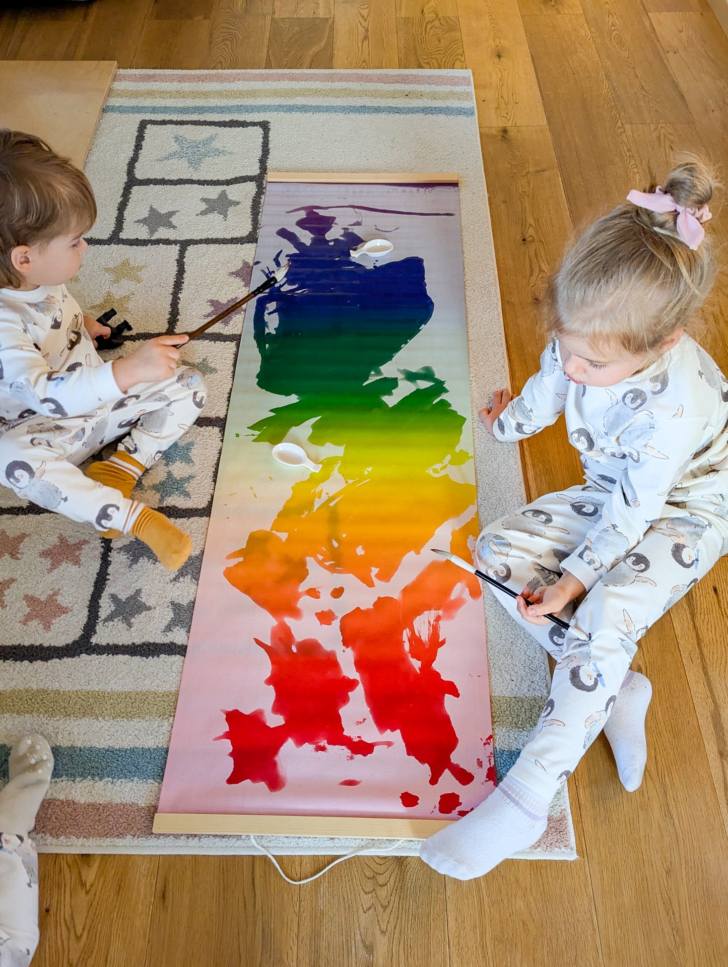 WonderDraw® Rainbow Reusable Water Writing Cloth + Get a FREE water cup & brush NOW!